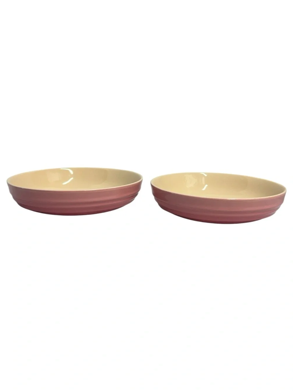 Le Creuset Gradient Pink Stoneware Pasta Bowls - Set of 2